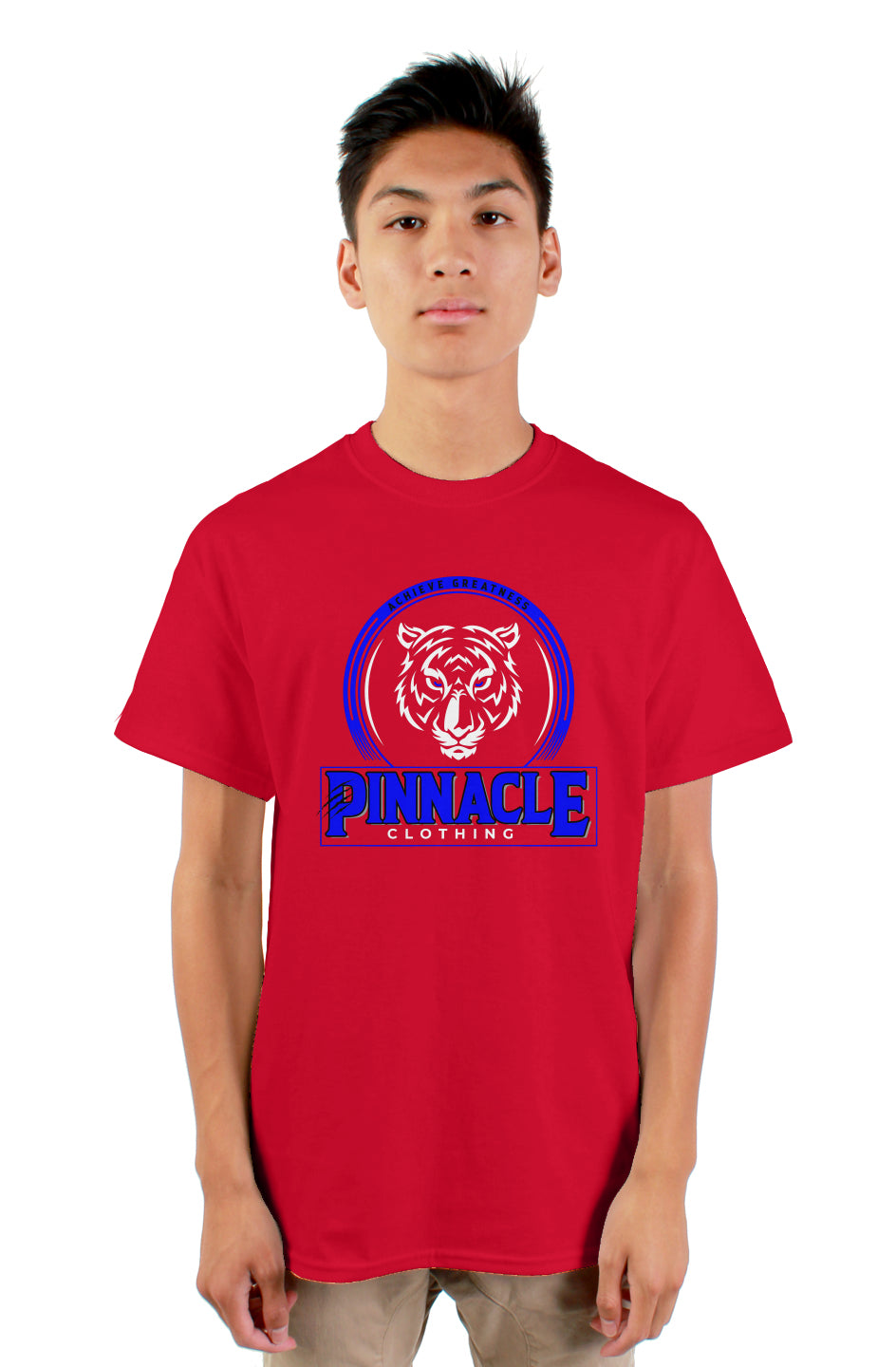 Pinnacle T-Shirt Blue Logo