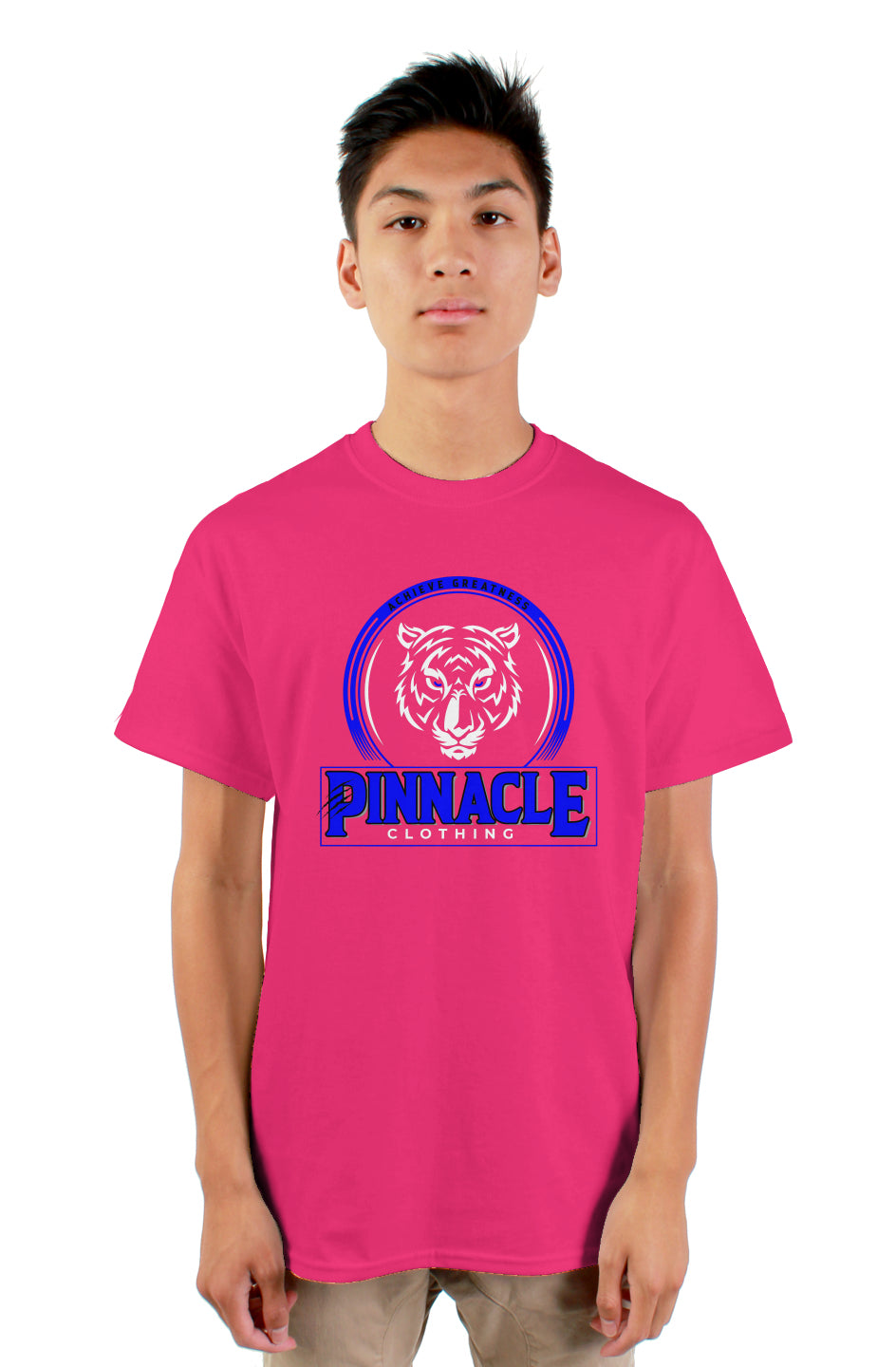 Pinnacle T-Shirt Blue Logo