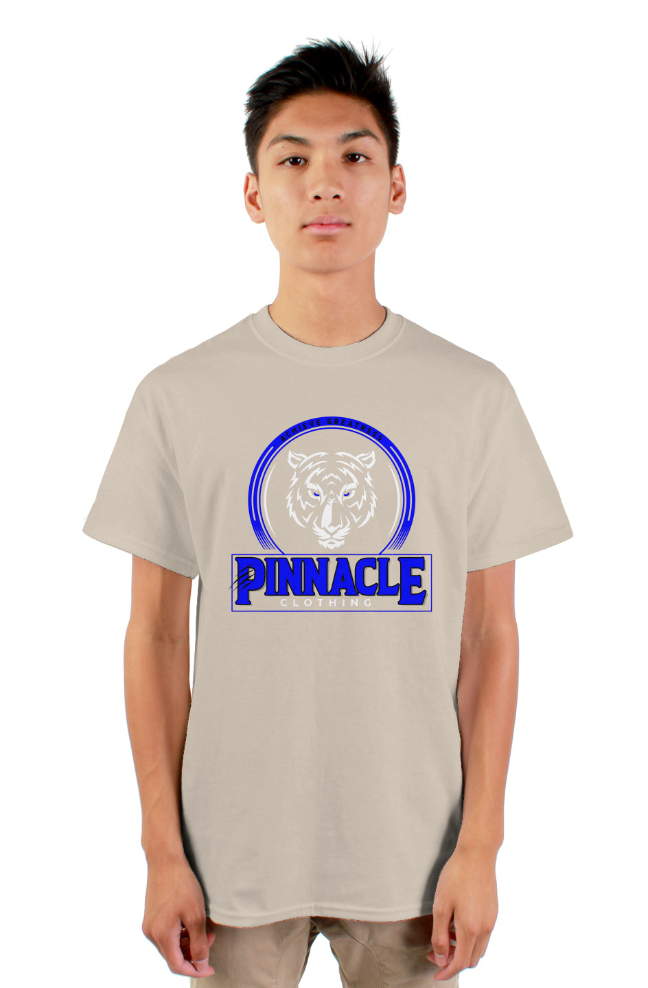 Pinnacle T-Shirt Blue Logo