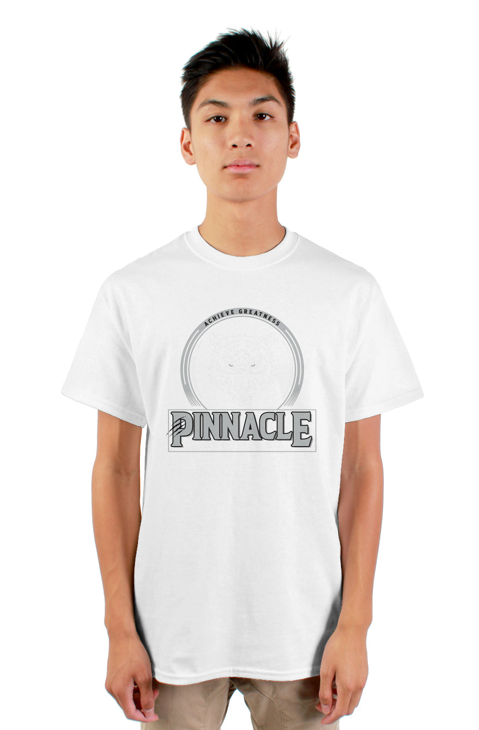 Pinnacle T-Shirt Grey Logo