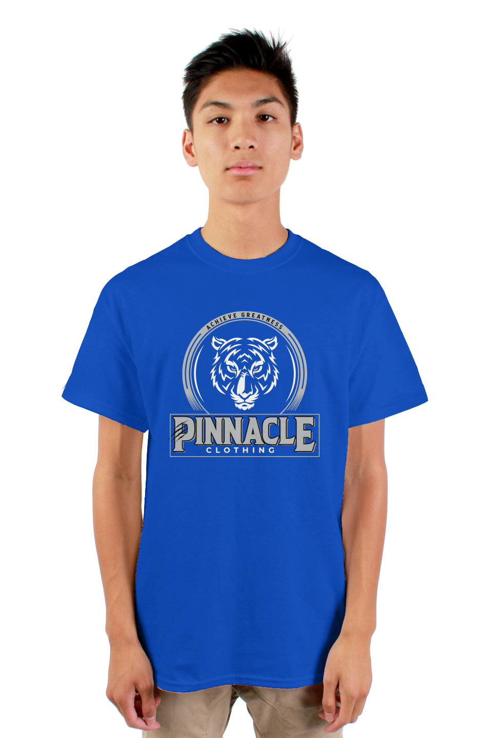 Pinnacle T-Shirt Grey Logo