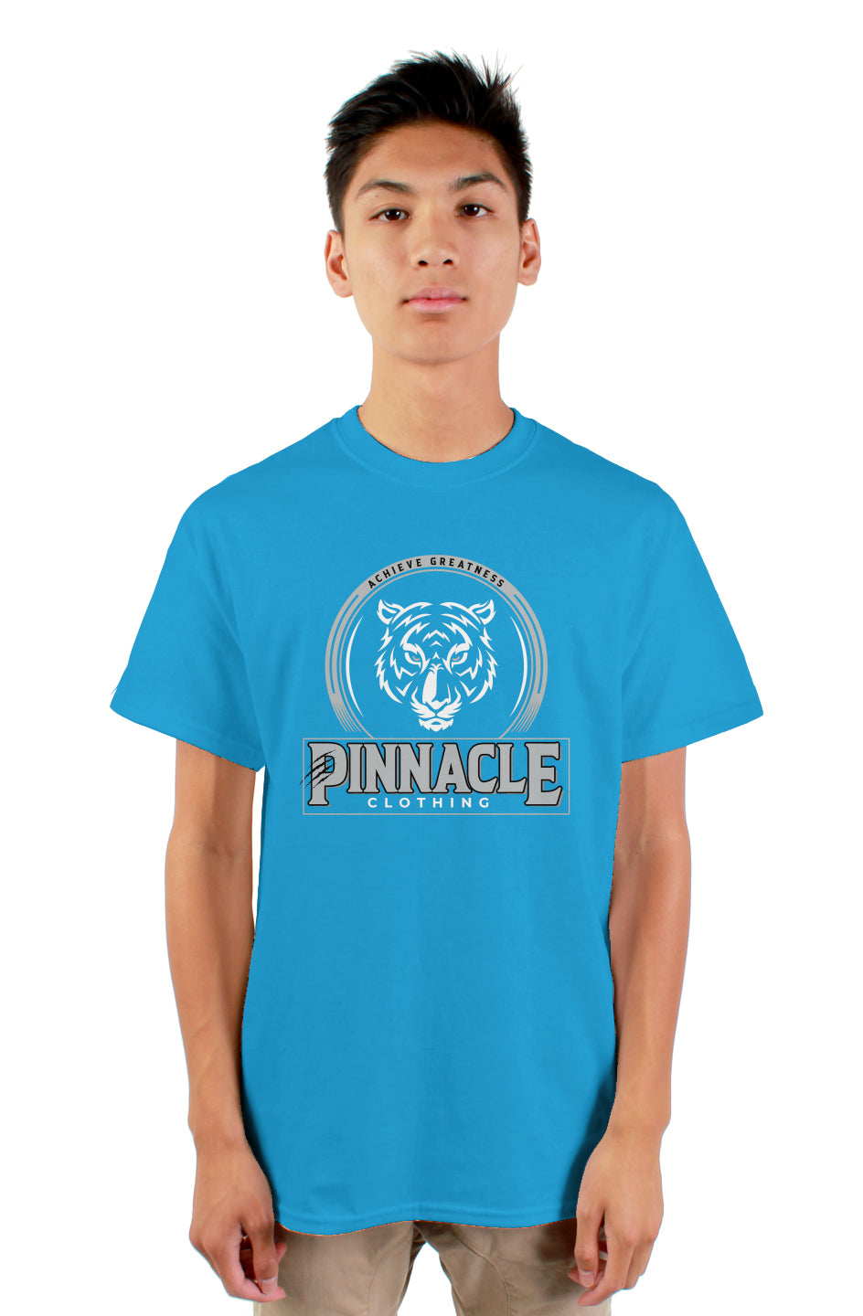 Pinnacle T-Shirt Grey Logo