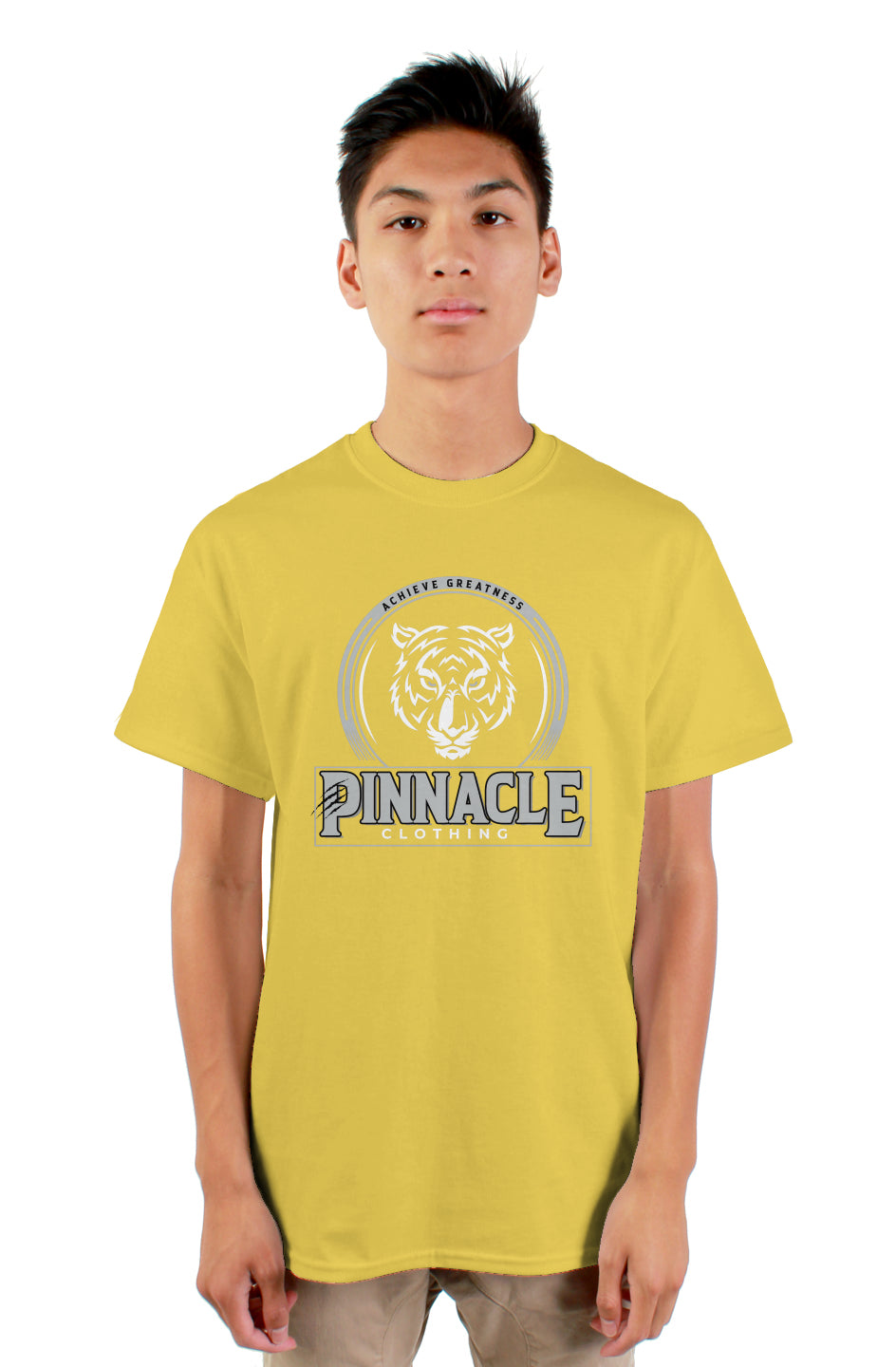 Pinnacle T-Shirt Grey Logo