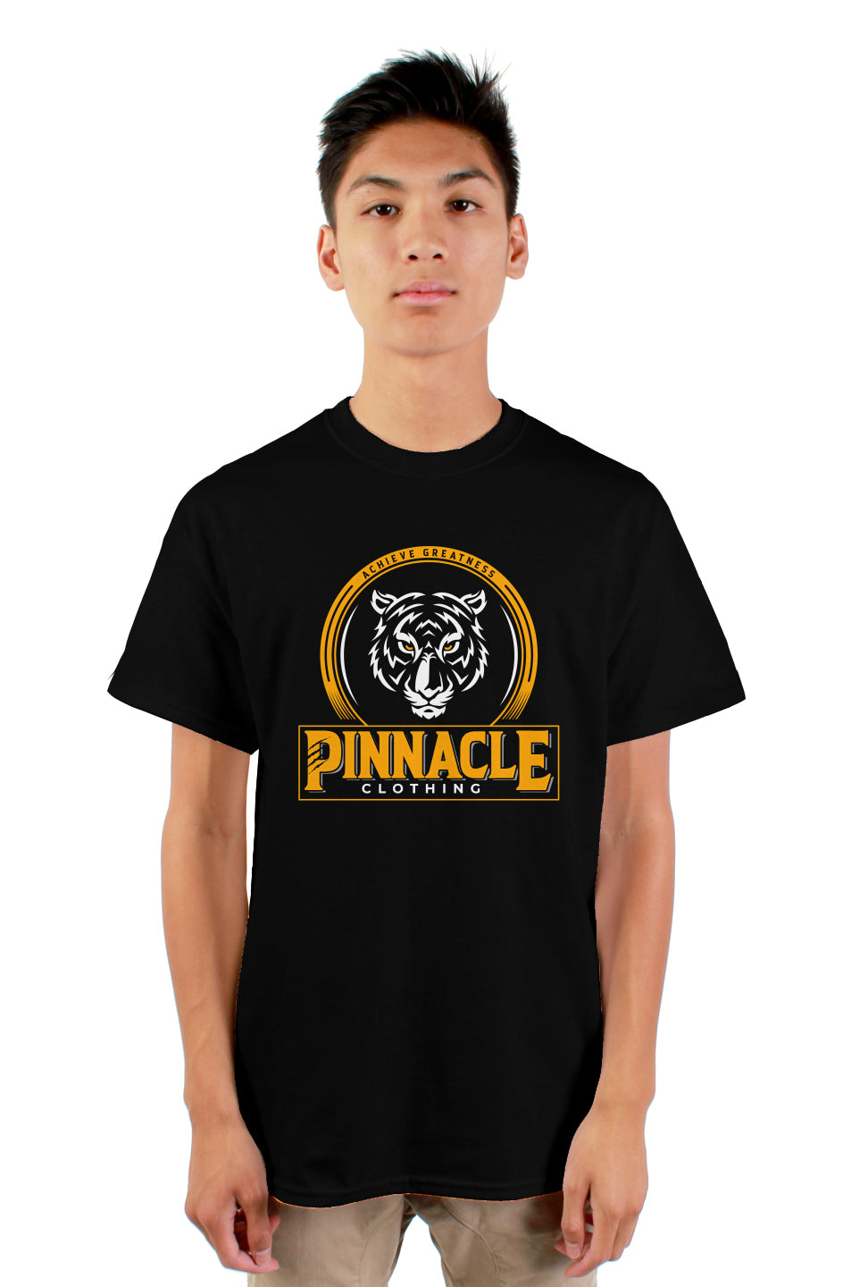 Pinnacle T-Shirt Orange Logo