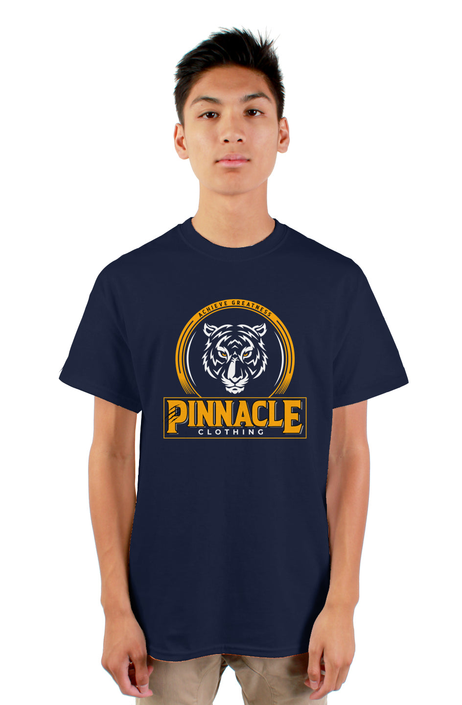 Pinnacle T-Shirt Orange Logo