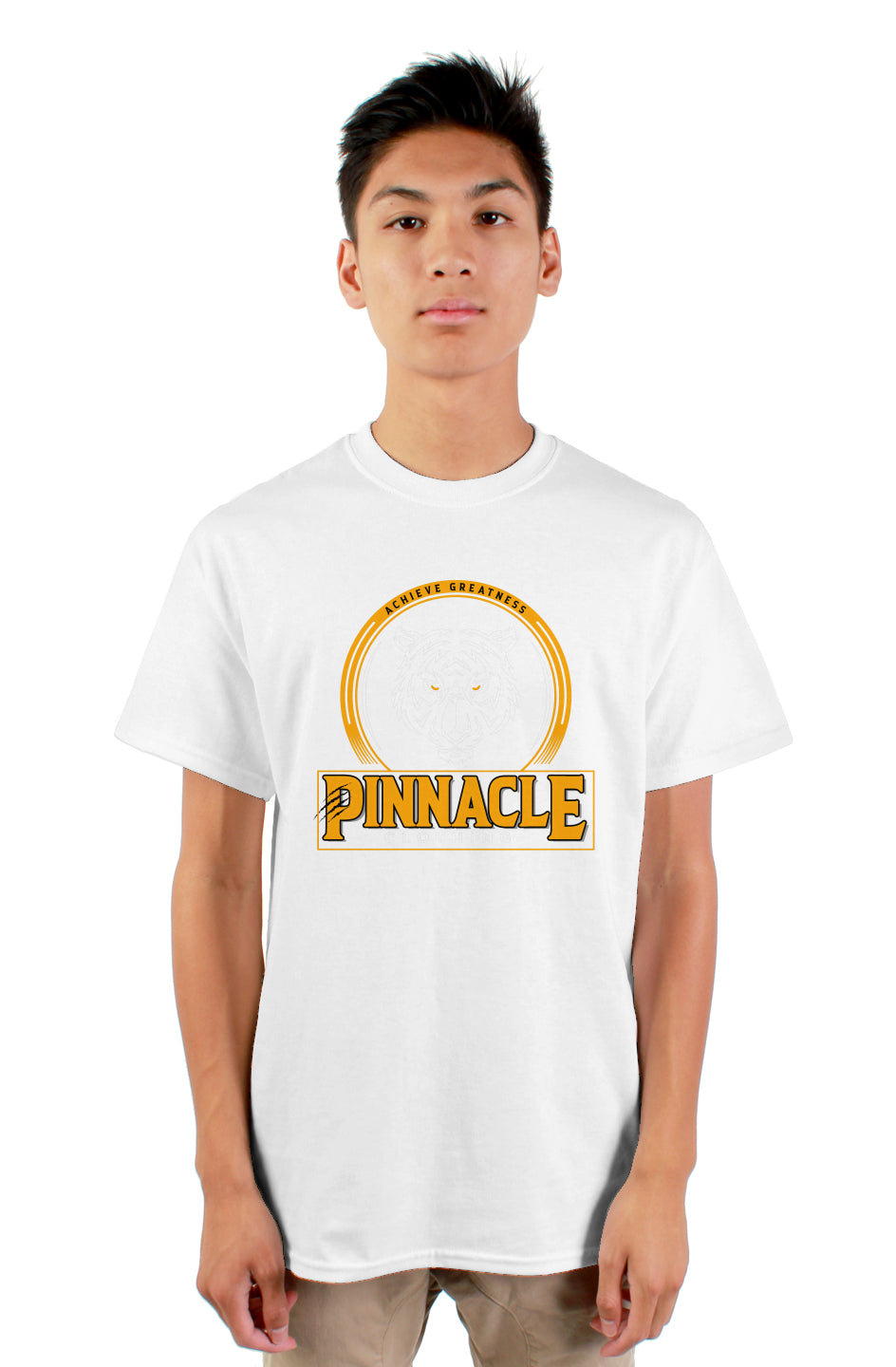 Pinnacle T-Shirt Orange Logo