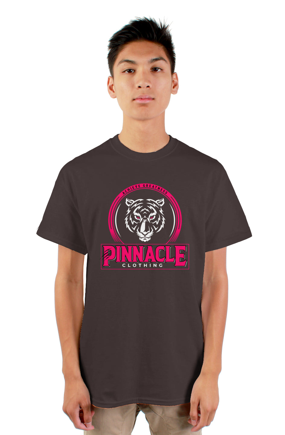 Pinnacle T-Shirt Pink Logo