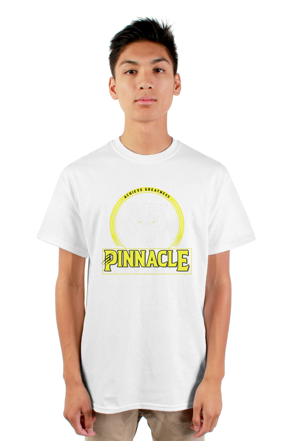 Pinnacle T-Shirt Yellow Logo