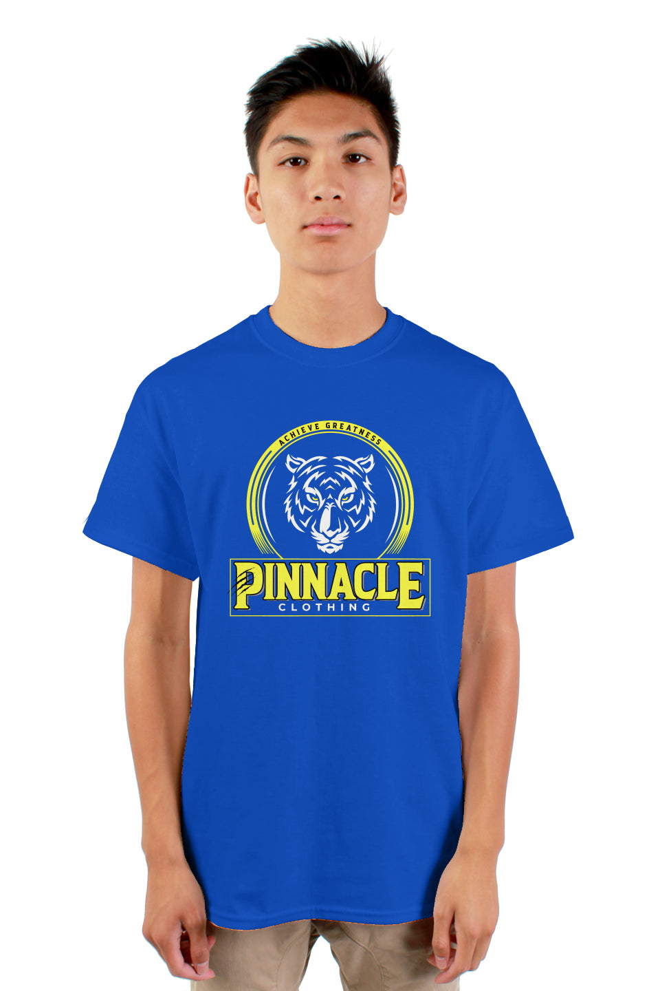 Pinnacle T-Shirt Yellow Logo