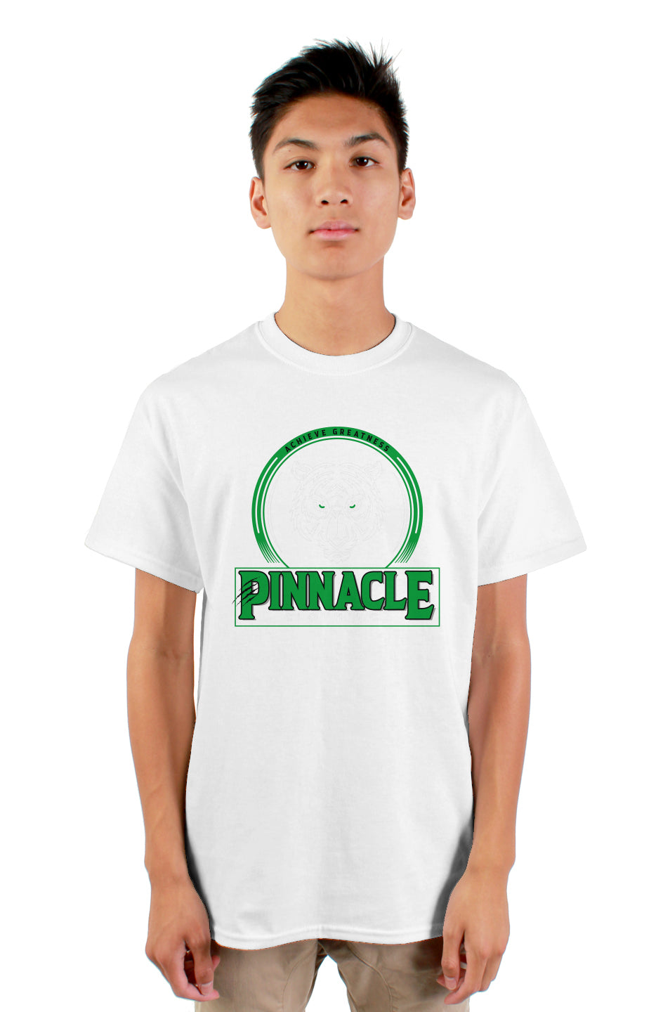 Pinnacle T-Shirt Green Logo